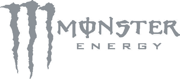 monster energy grey logo